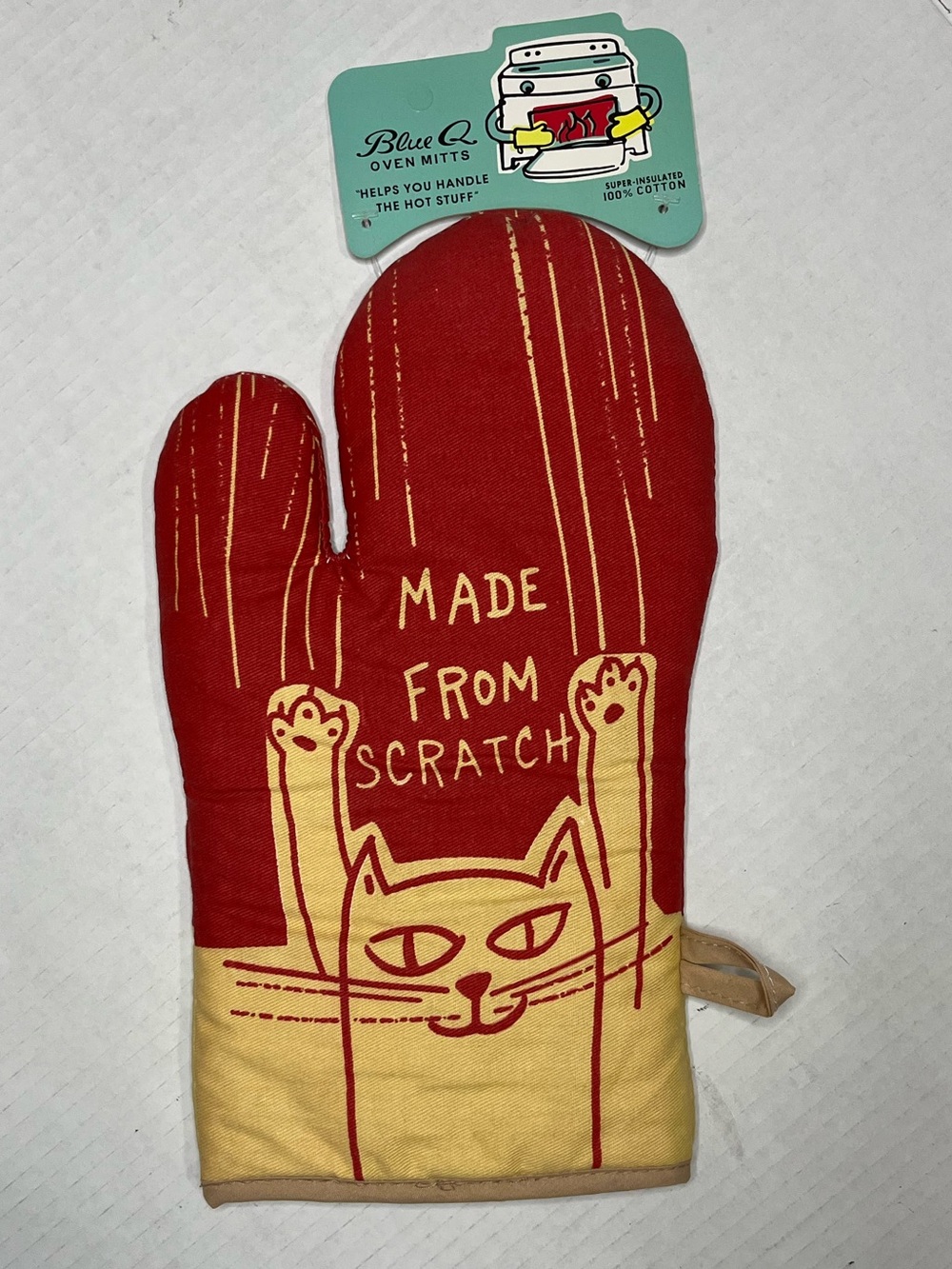 NWT Oven Mitt ‘Made From Scratch’ Meow Cat Lover